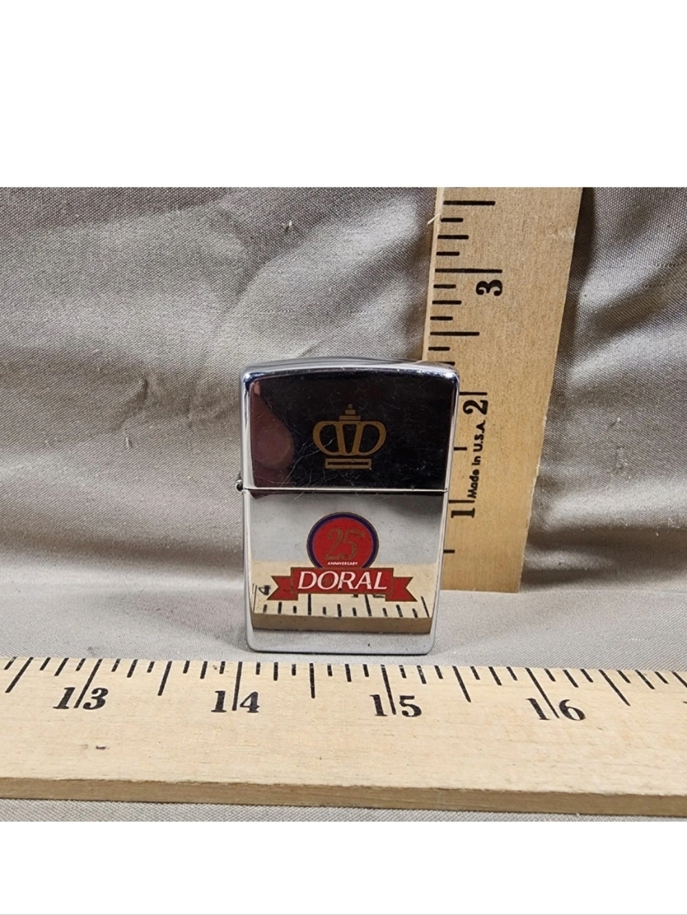 Vintage Zippo Advertising Lighter Doral Cigarettes New No Box